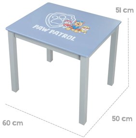 Set de mobilă pentru copii 3 buc. Paw Patrol – Roba