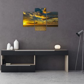Apus de soare la mare (90x60 cm)