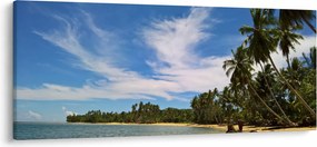 Tablou cu plajă (120x50 cm)