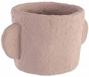 Ghiveci din ciment, Ercolano 2H Rose, L21xl15xH12,5 cm