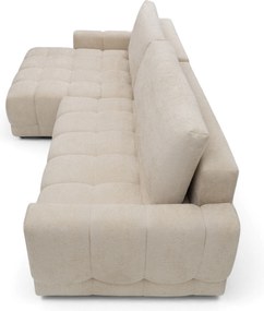 Colțar extensibil Sorenio stânga - Murano 833 țesătură bej