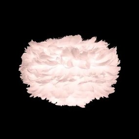 Abajur modern cu pene de gasca EOS mini roz, 35cm 2298 VTC