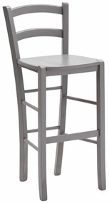 SCAUN BAR LEMN - GRI