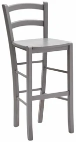 SCAUN BAR LEMN - GRI