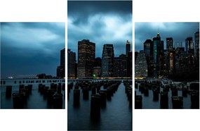 Tablou - Privire spre Zgârâie nori din New York (90x60 cm)