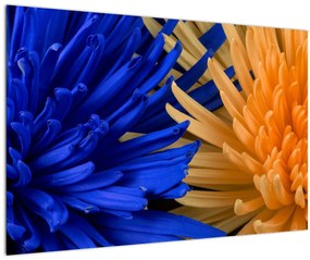 Tablou detailat cu flori (90x60 cm)