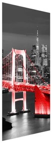 Fototapeta pentru ușă - pod din Tokio (95x205cm)