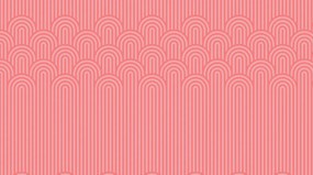 Fototapet, Happy Hills, Bubble Gum, Rebel Walls
