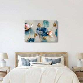 Tablou cu flori (90x60 cm)