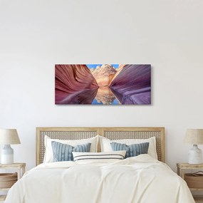 Tablou - valurile de Arizona (120x50 cm)