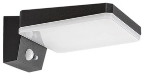 Rabalux 77078 - Lampă solară LED de perete LASSET LED/4,4W/3,7V IP54 negru