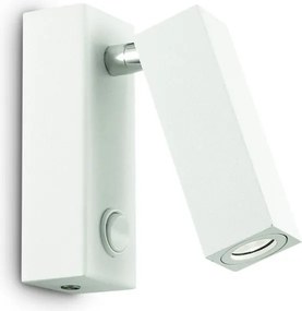 Aplica moderna, directionabila, LED PAGE AP SQUARE BIANCO 142258