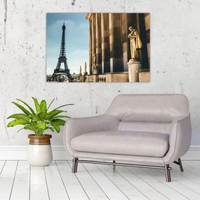 Tabou din piața Trocader, Paris (90x60 cm)