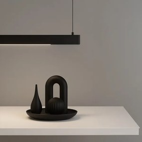 Lustră LED LINEA pe cablu, 36W, 230V, 3000/4000/5700K, CRI 90, negru