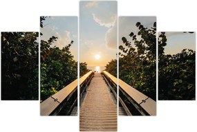 Tablou - drum spre soare (150x105 cm)