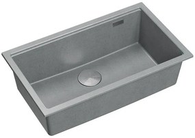 Chiuveta din granit Logan 110 gri metalic