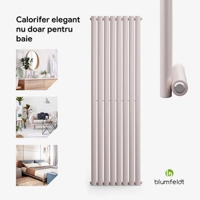 Blumfeldt Tallheo, 47 x 160, radiator, radiator tubular, 728 W, apă caldă, 1/2