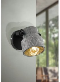 Eglo 39868 - Aplică perete HILCOTT 1xE27/40W/230V