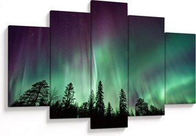 Tablou cu Northern Lights (150x105 cm)