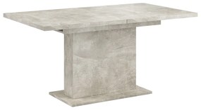 Masa extensibila de sufragerie, beton, 160-200x90 cm, BOBA