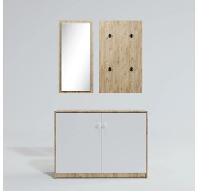 Mobilier Hol Vetide (stejar + alb) . 1093920