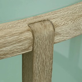 Masuta design LUX pentru Exterior, Lemn, Sticla, Anthony