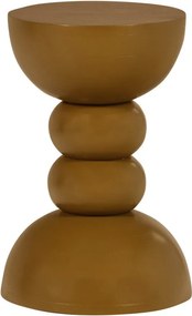 Măsuță auxiliară rotundă din lemn de mango ø 35 cm Miel – WOOOD