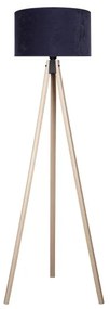 Lampadar VELVET 1xE27/60W/230V bej/albastru Brilagi
