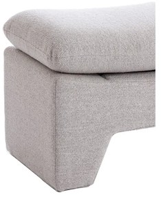 Taburet gri deschis Dasha – Light &amp; Living