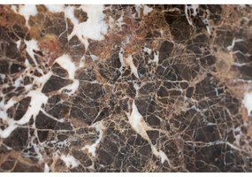 Măsuță de cafea maro/în culoare naturală din marmură 90x90 cm Brooksville - Rowico