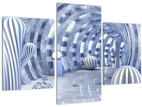 Tablou - 3D Abstract (90x60 cm)
