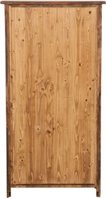 Vitrina, L68 25 H130 cm, nuc antic, lemn masiv