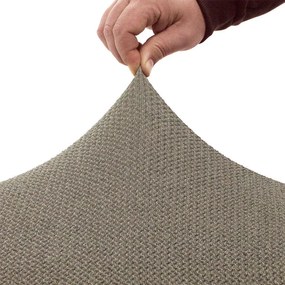 Huse super elastice HARMONIA alunei canapea cu otoman dreapta (l. 210 - 320 cm)
