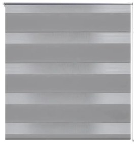 Jaluzea opaca tip zebra, 50 x 100 cm, gri Gri, 50 x 100 cm