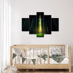 Tablou cu pădurea întunecată (150x105 cm)