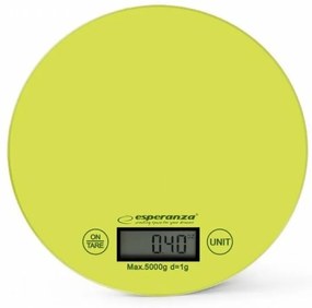 Cantar de bucatarie Esperanza Mango EKS003G max. 5kg Verde