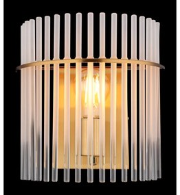 Aplică Globo 15698WM GORLEY 1xE27/60W/230V auriu