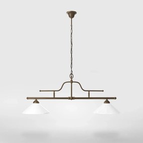 Lustra stil clasic italian din alama cu 2 brate Fiordo