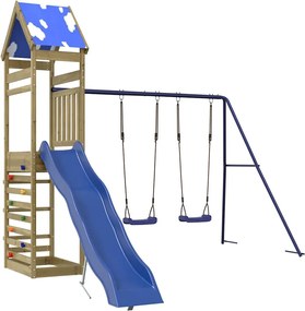 vidaXL Set de joacă pentru exterior, lemn de pin impregnat