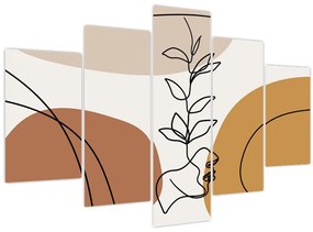 Tablou - Forme Boho (150x105 cm)