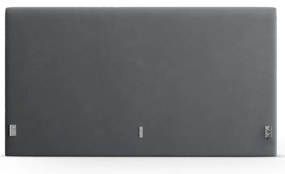 Tăblie de pat gri tapițată 190,5x100 cm Remo – Micadoni