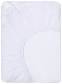 Cearsafuri pliabile impermeabile 2 buc. alb 100x200 cm bumbac 2, 100 x 200 cm