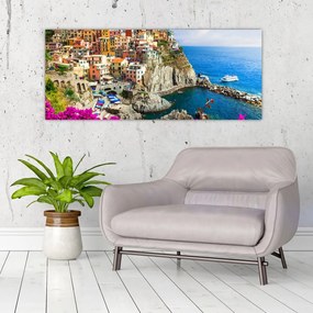 Tablou - Satul italian Manarola (120x50 cm)