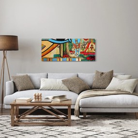Tablou- Pictură egipteană (120x50 cm)