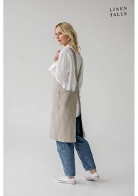 Șorț din in Crossback – Linen Tales