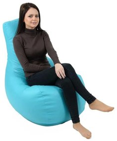 Fotoliu tip Scaun Sunlounger EVO, Material Piele ecologica - Turcoaz