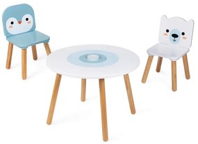 Janod - Set masă și scaune din lemn