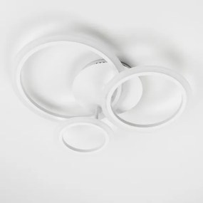 Lustră LED dimabilă aplicată Brilagi ORBITS LED/40W/230V 3000-6500K alb + telecomandă