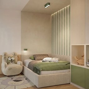 Sollux SL.2615 - Aplica de perete AURA 1xGX53/10W/230V verde