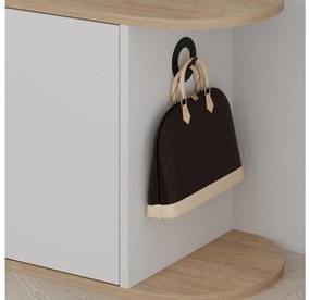 Pantofar Lisane (stejar + alb) . 1094660